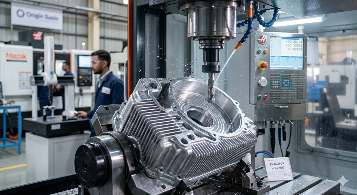 Precision Machining for EV Motor Housings: Overcoming Manufacturing Challenges