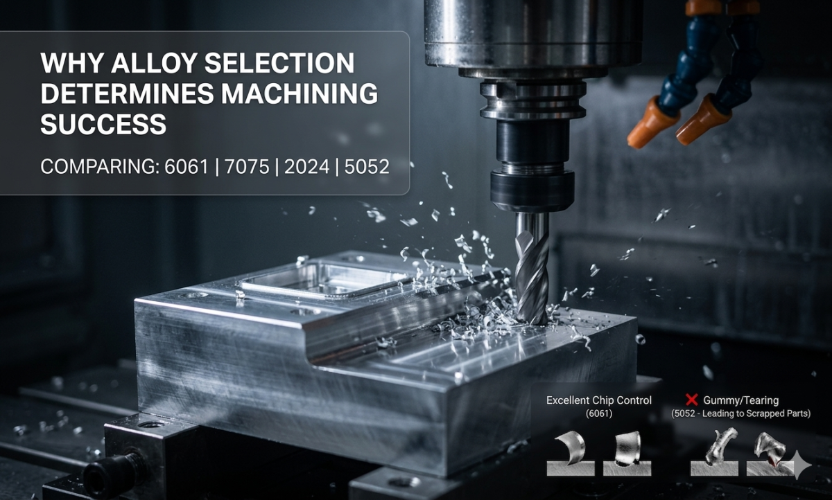 Why Aluminum Alloy Selection Is the First Decision That Determines Machining Success