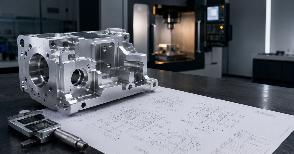 Build-to-Print & Built-to-Specification CNC Machining in Greater Noida